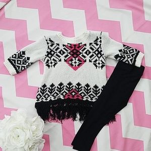 Tucker + Tate Sweater & Pant Set 3t